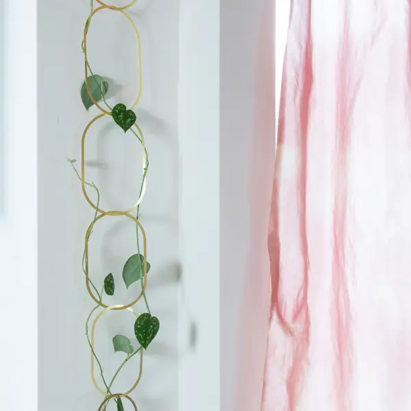 Botanopia Gold Climbing Chain Plant Support