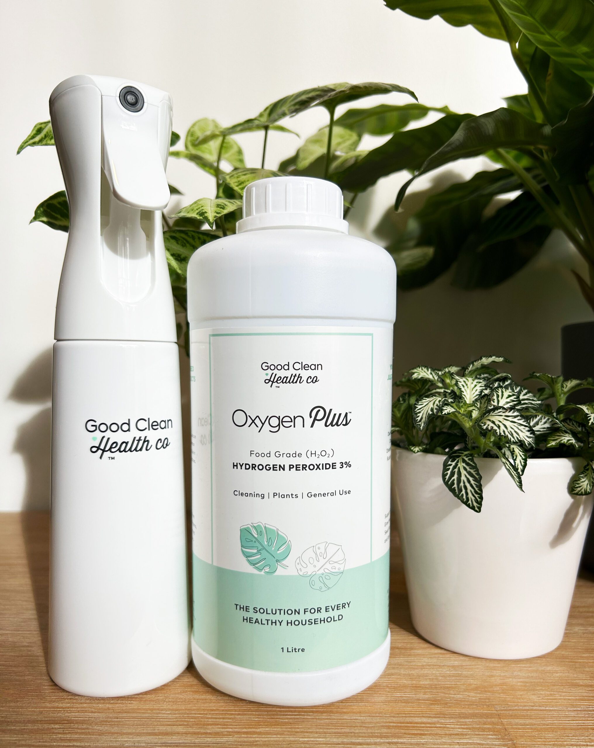 Oxygen Plus 3% Hydrogen Peroxide for plants